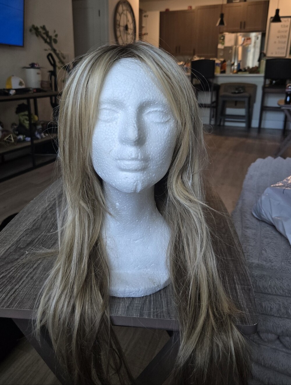 Jon Renau Women's Medium Length Front Lace Synthetic Wig